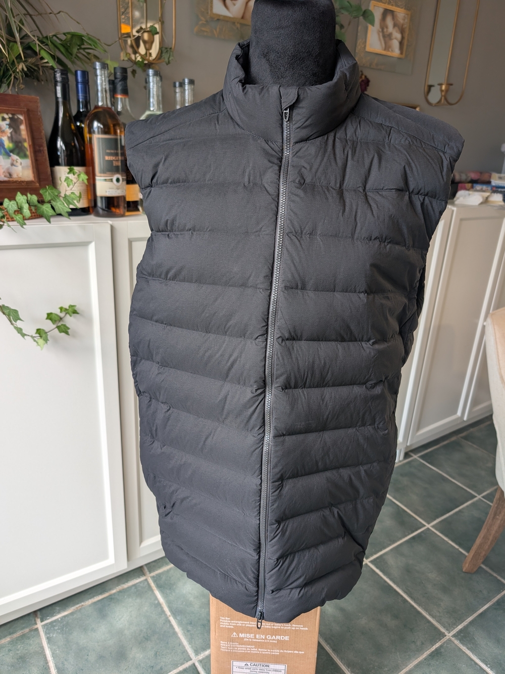 lululemon athletica Black Quilted Down Vest